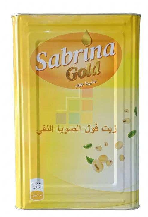 Sabrina Gold Pure Soybean Oil 18Ltr